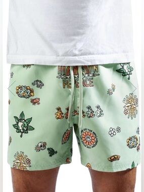 Vans Men's Mixed Peace Of Mind Skateboard Streetwear Volley Shorts